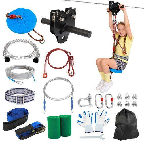 120ft zip line per - zip, bambini